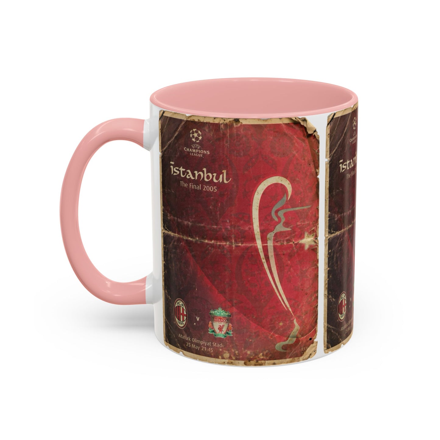 2005 UCL Final Liverpool AC Milan Poster Coffee Mug (11, 15oz)