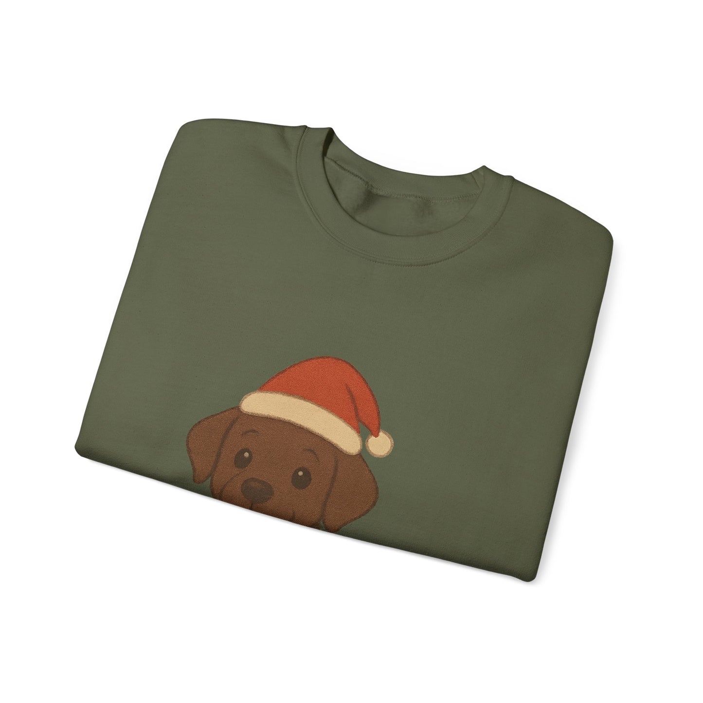 Christmas Chocolate Labrador Sweatshirt