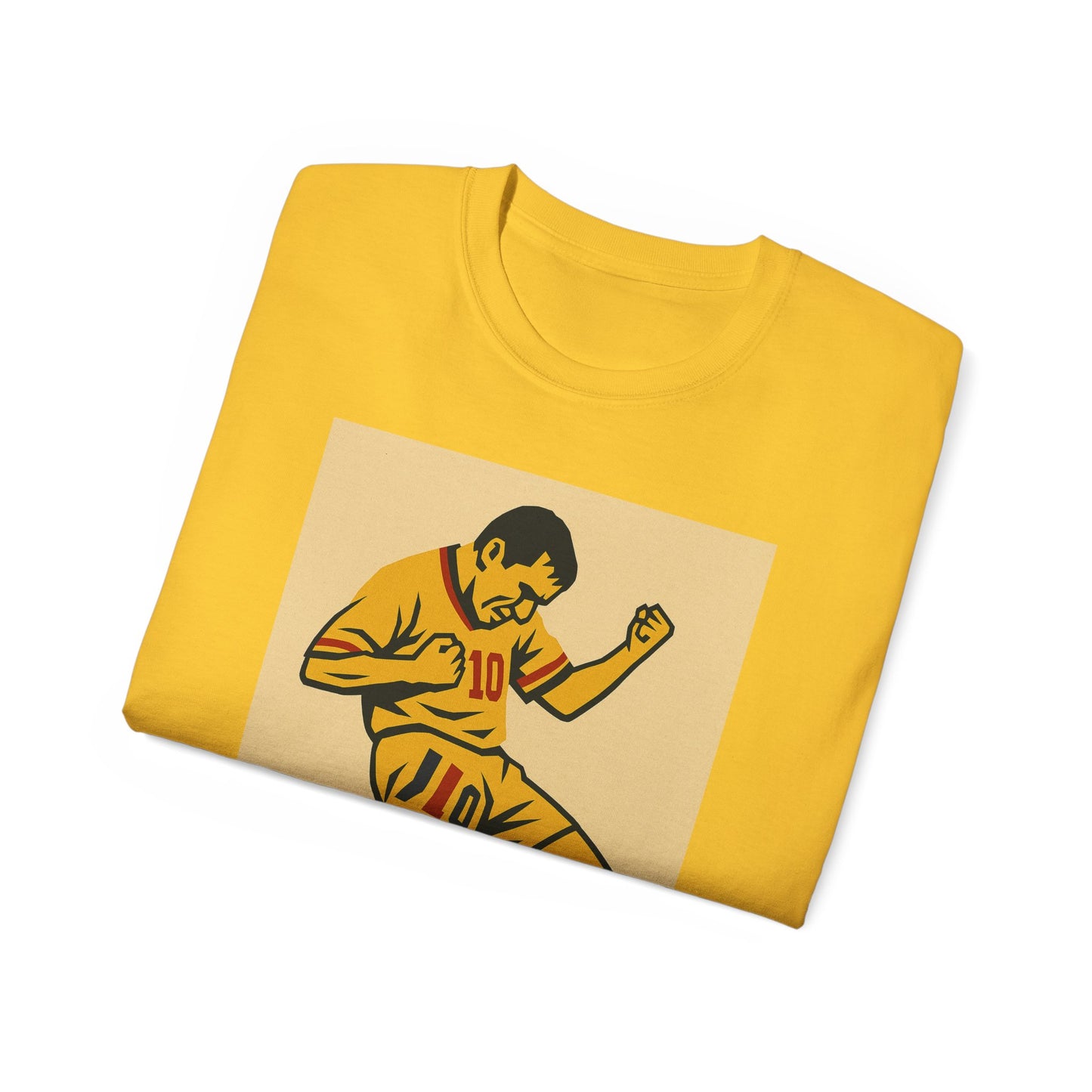 Gheorghe Hagi Propaganda Poster - Romania