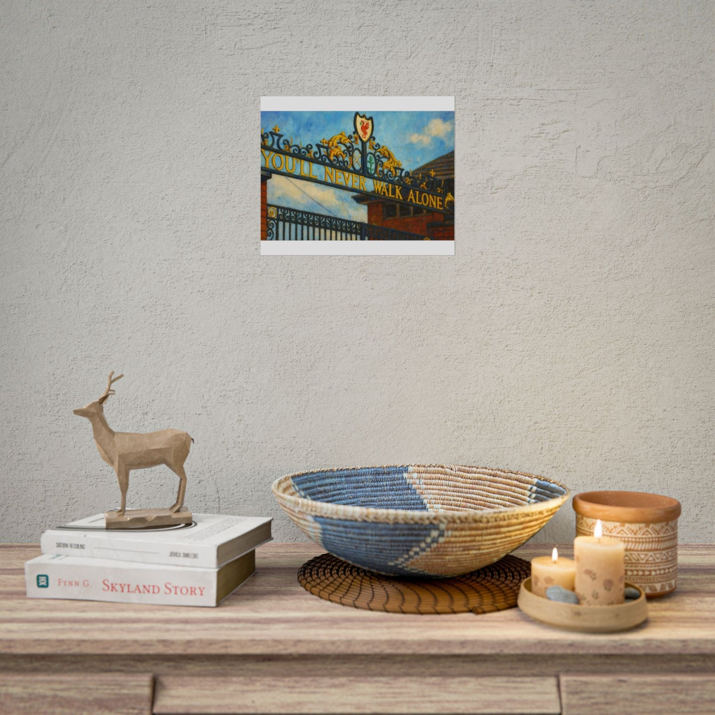 Liverpool FC Shankly Gates Art Poster