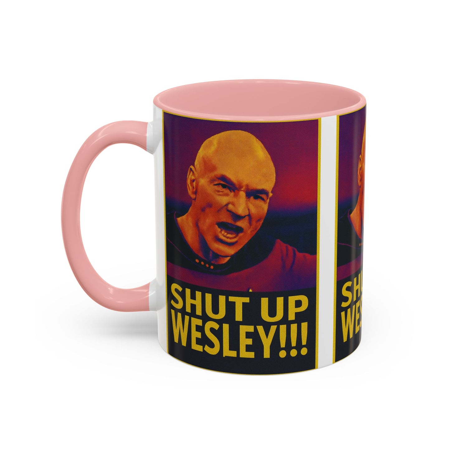 Captain Picard Shut Up Wesley! Mug