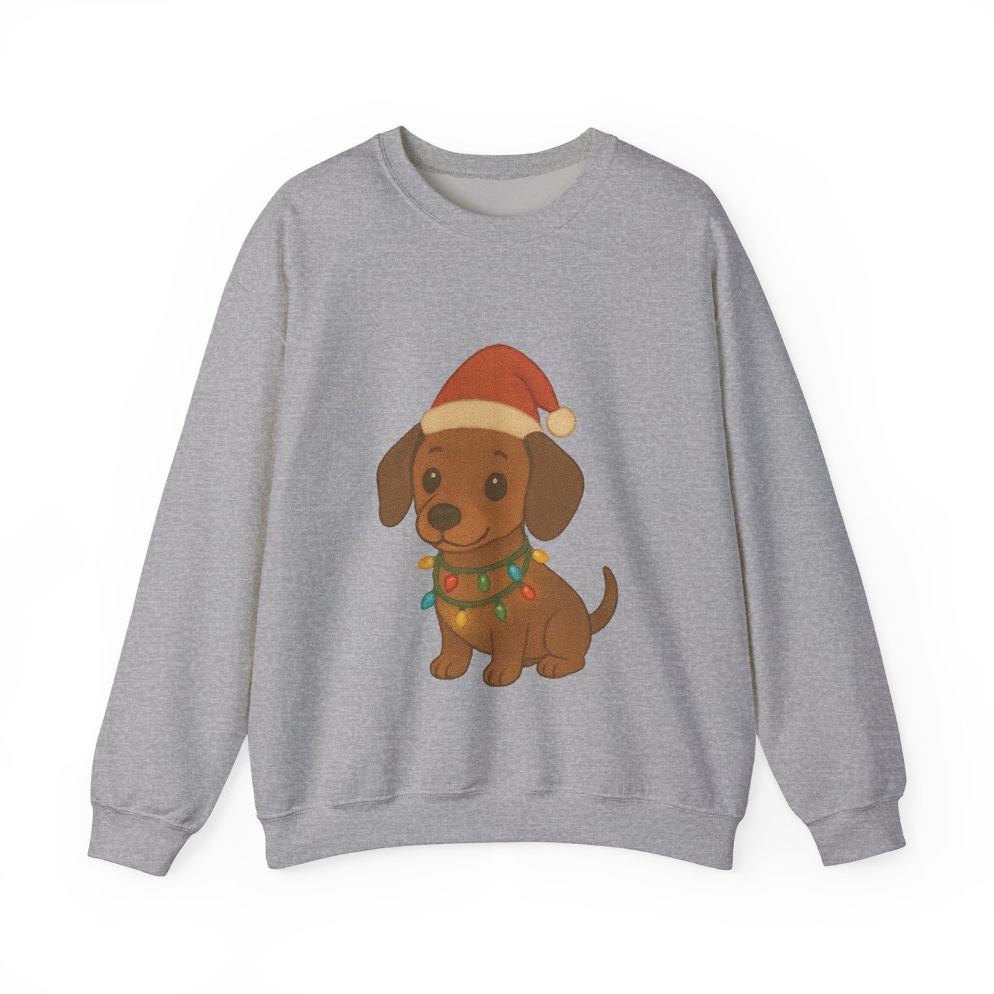 Christmas Dachshund Puppy Christmas Sweatshirt