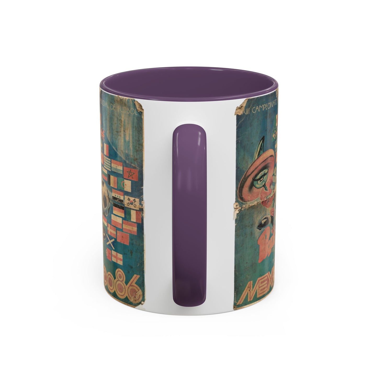 Mexico 86 Poster Pique Kick Coffee Mug (11, 15oz)