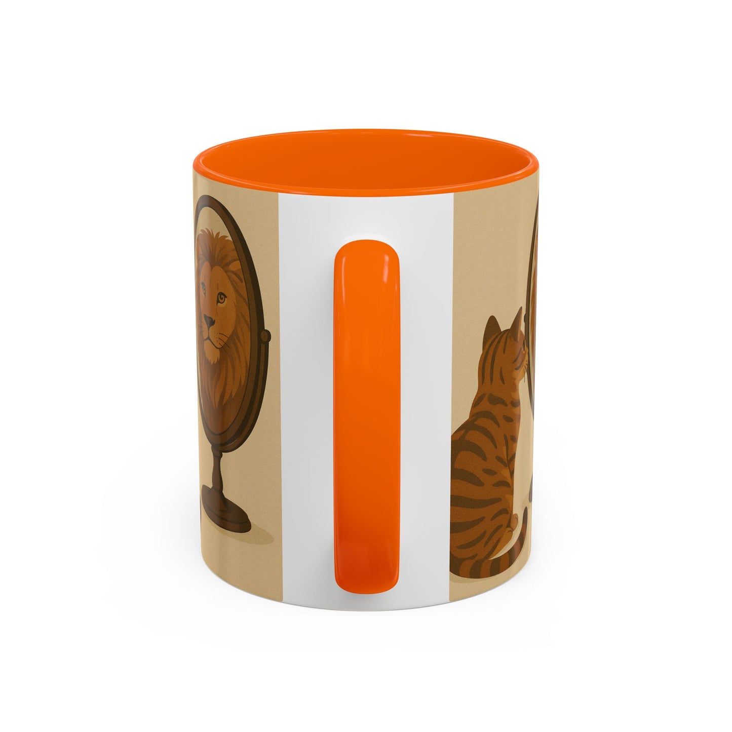 Cat and Lion Mug