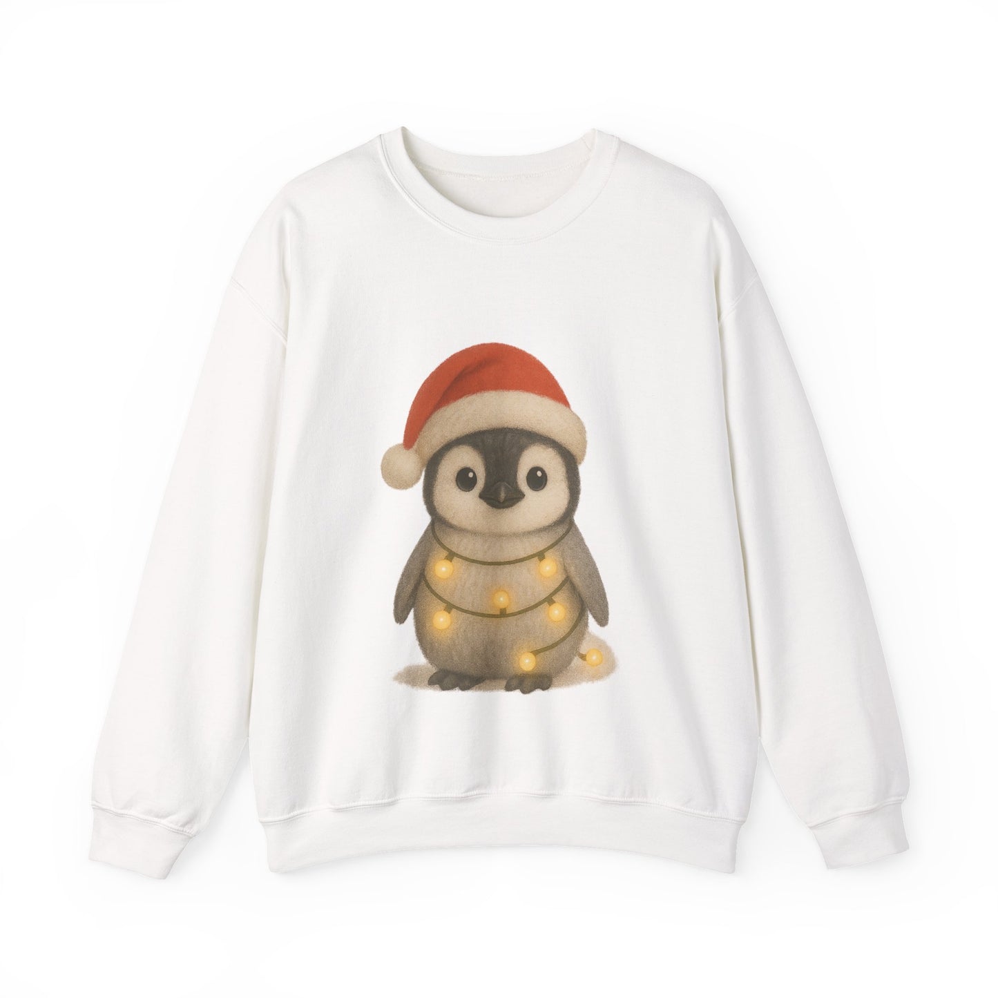 Cozy Penguin Chick Christmas Jumper
