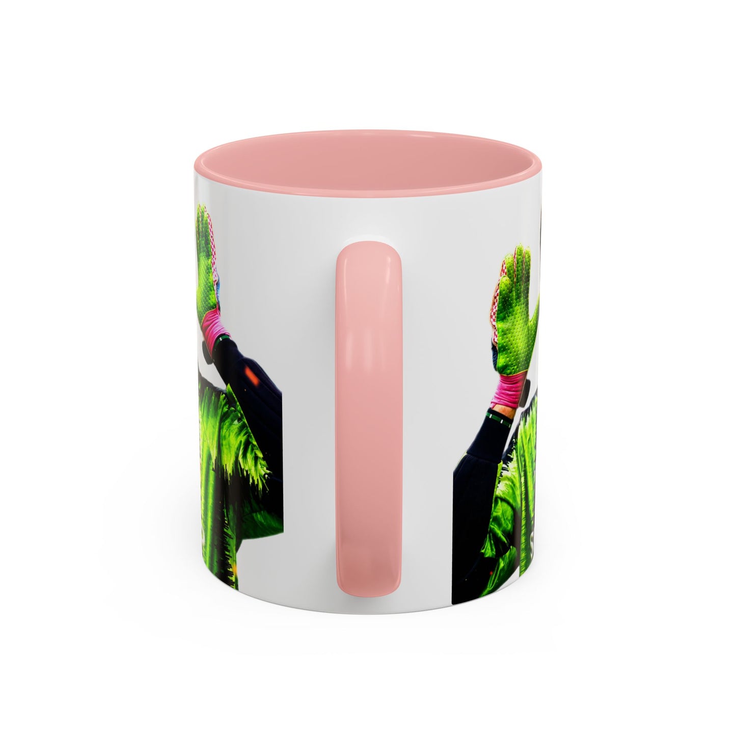 Les Sealey - Manchester United Accent Coffee Mug (11, 15oz)