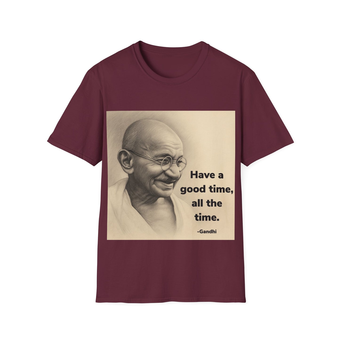 Inspirational Gandhi Quote T-Shirt