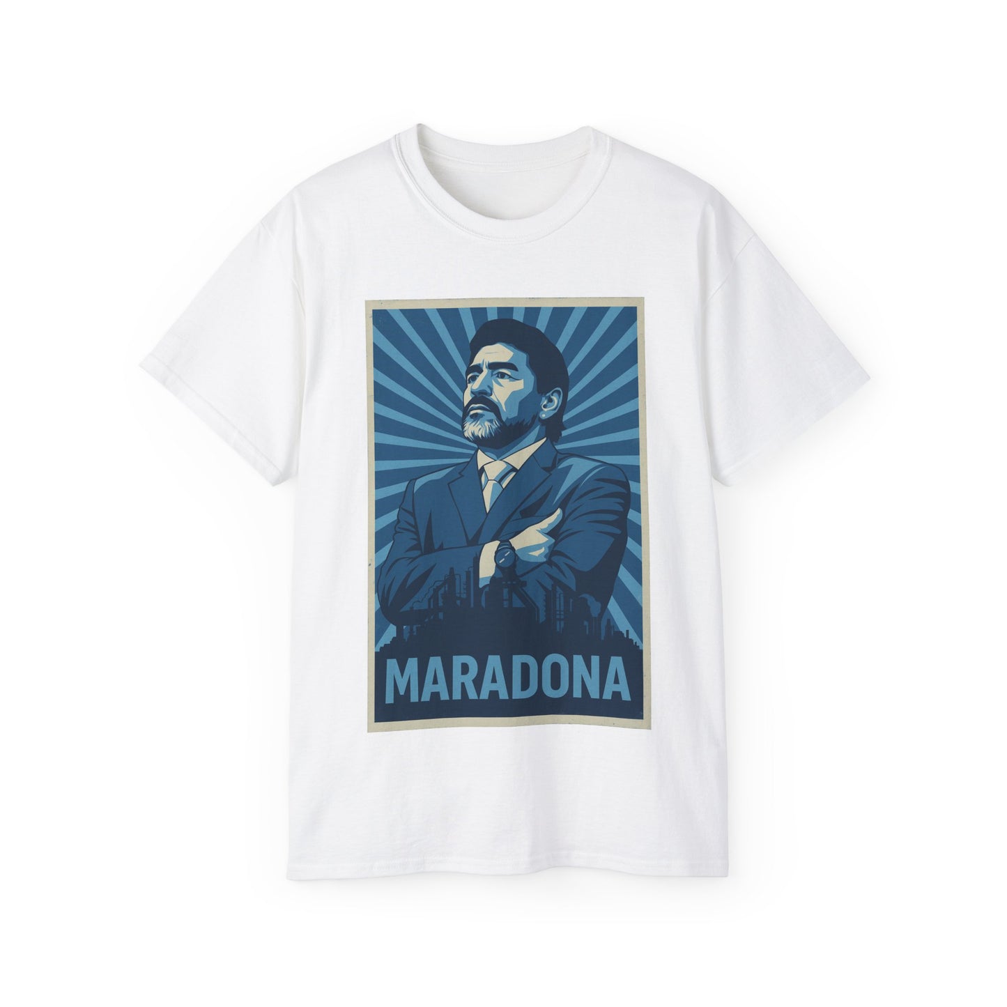 Maradona Propaganda Poster T-Shirt - Argentina