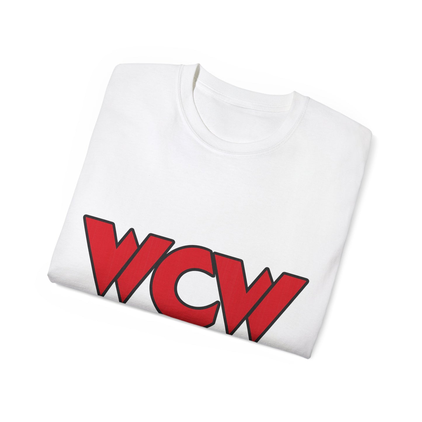 WCW Logo Red Unisex Ultra Cotton Tee