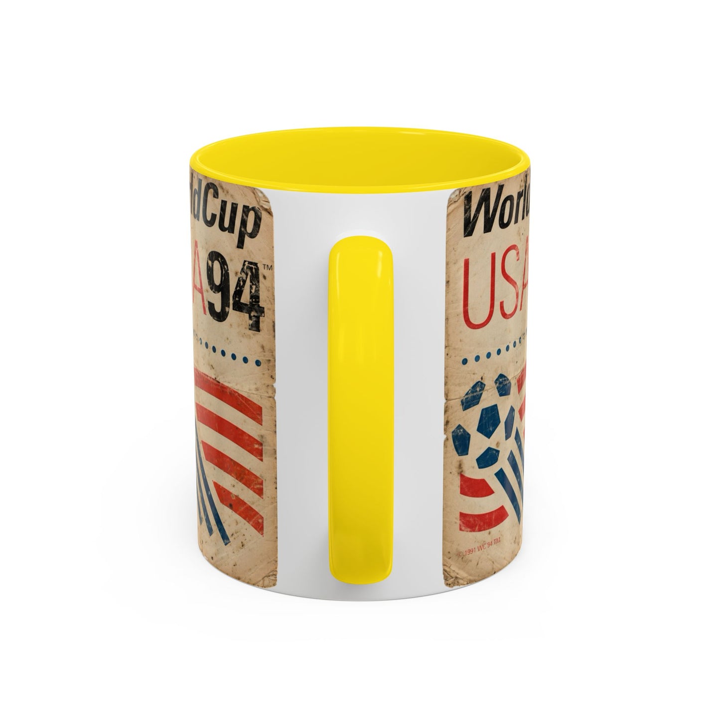 USA 94 World Cup Ball and Stripes Coffee Mug (11, 15oz)