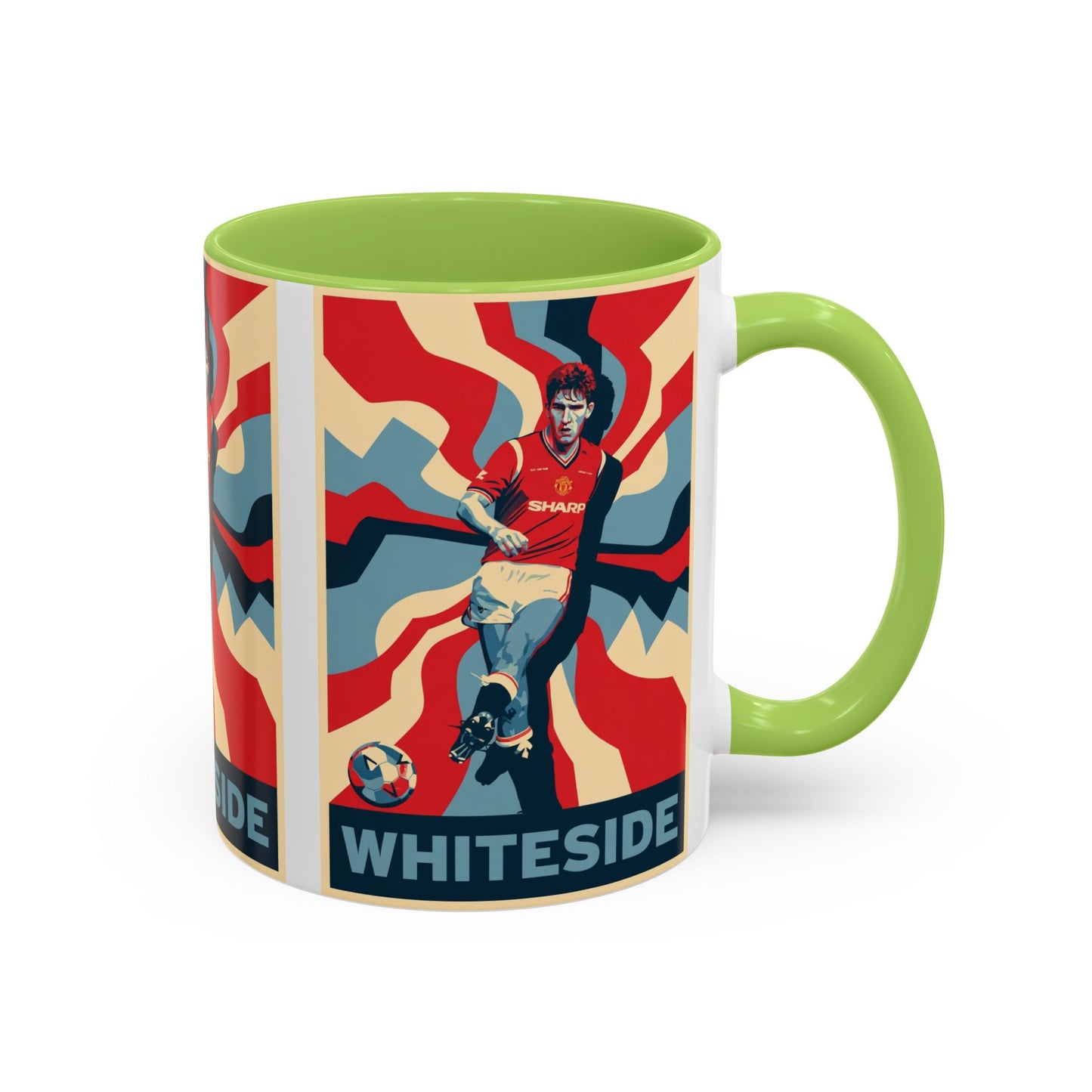 Norman Whiteside Accent Coffee Mug (11, 15oz)