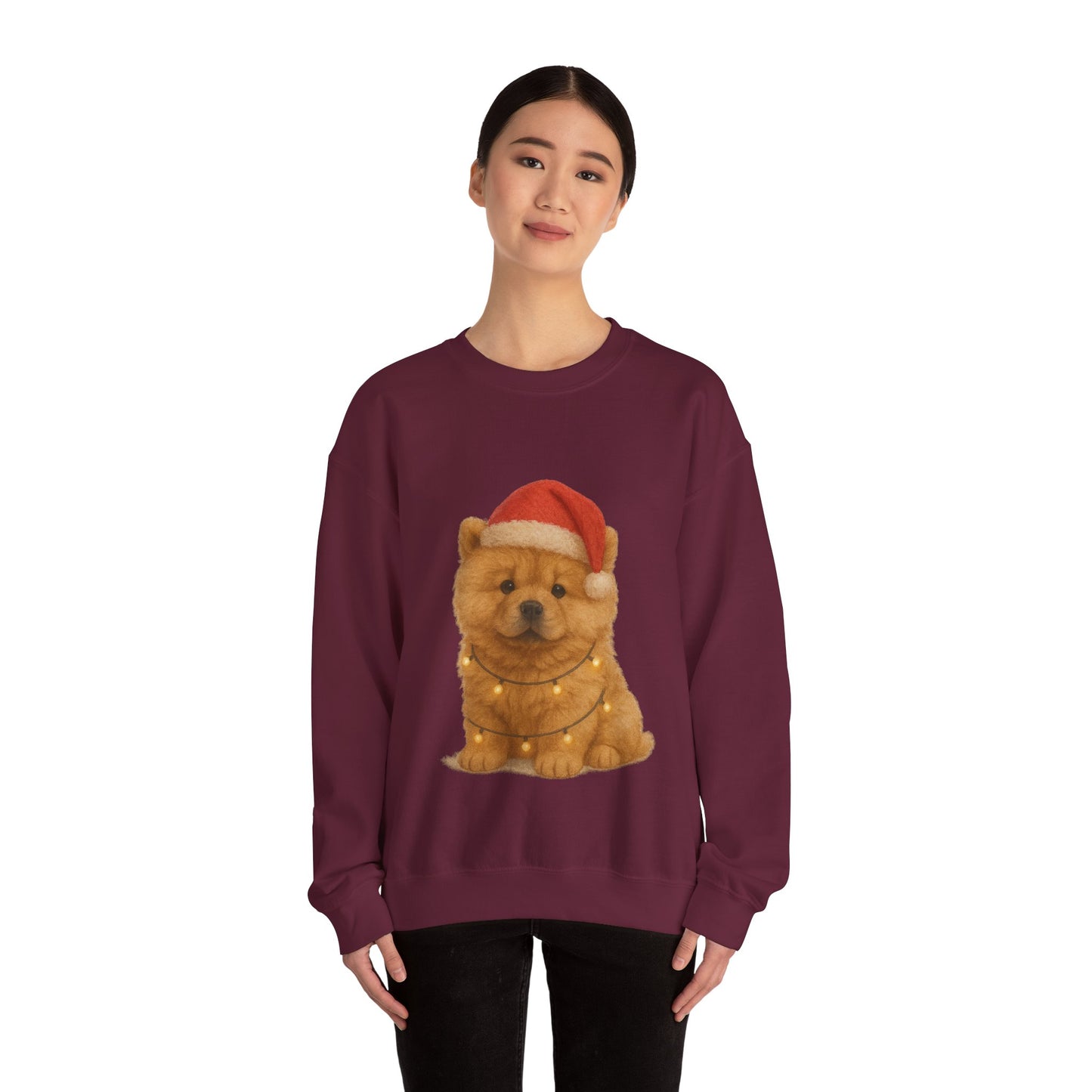Chow Chow Puppy Christmas Jumper