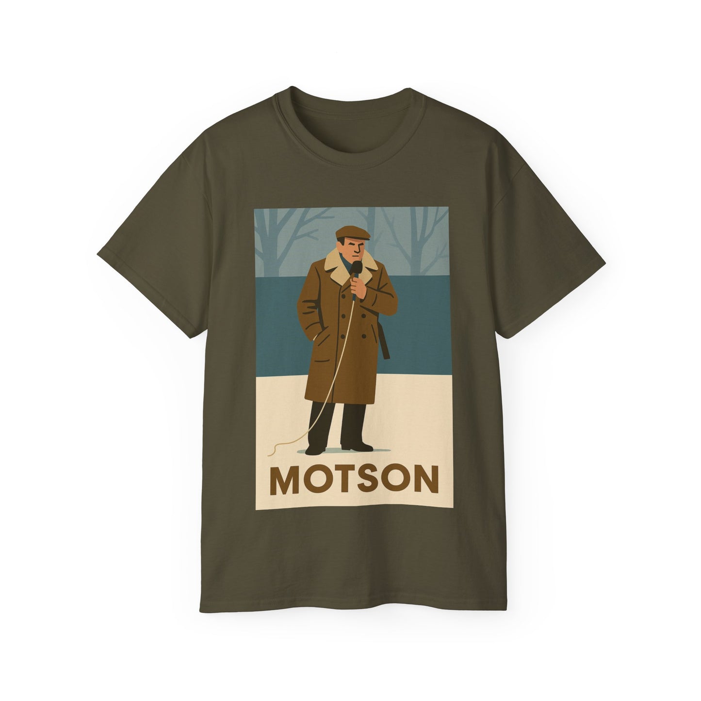 John Motson In The Snow T-Shirt