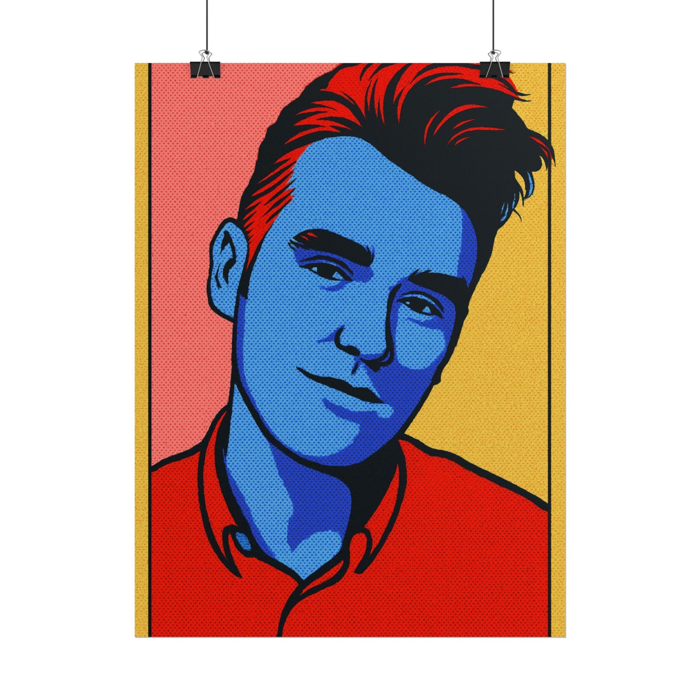 Morrissey Pop Art Poster