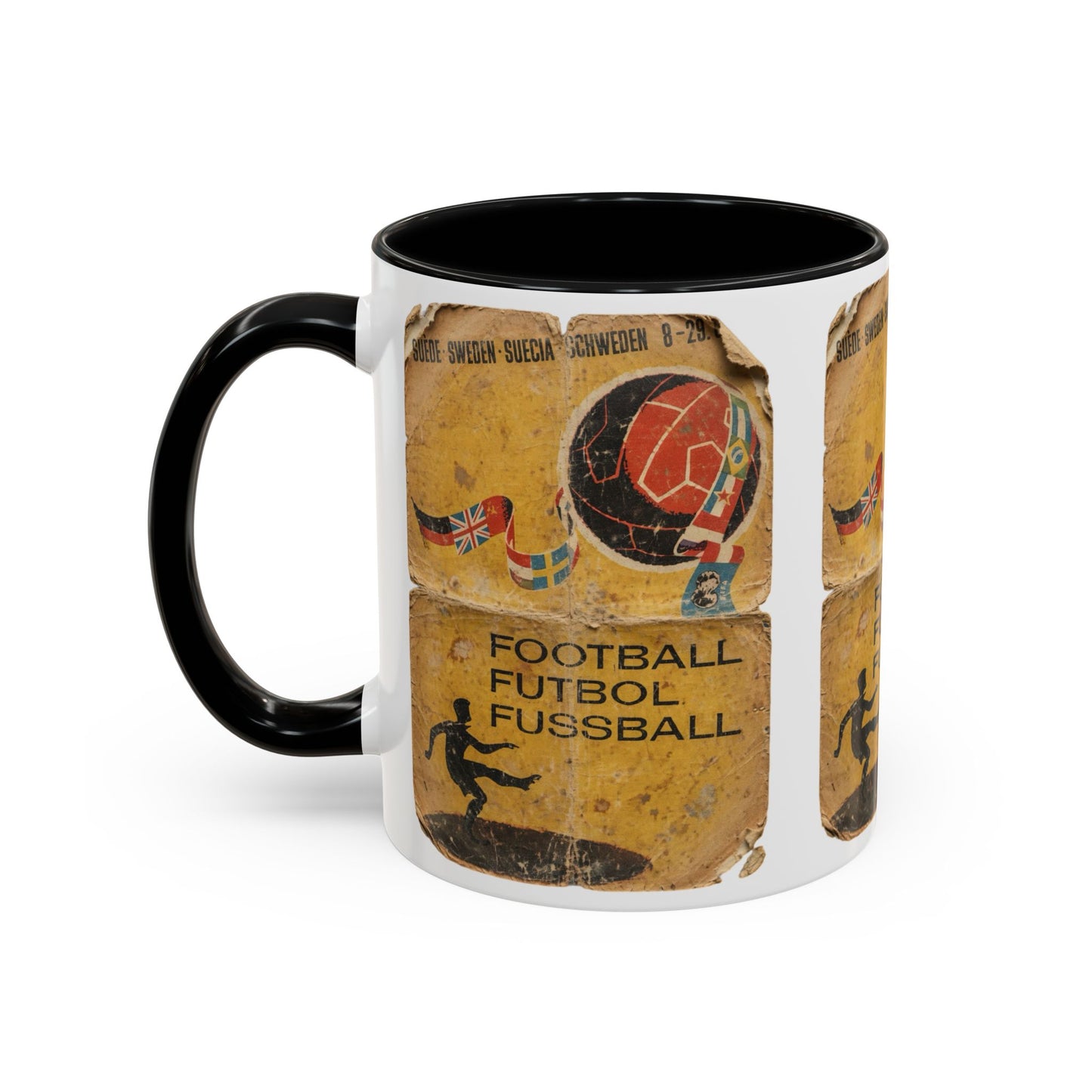 Sweden 58 World Cup Poster Coffee Mug (11, 15oz)