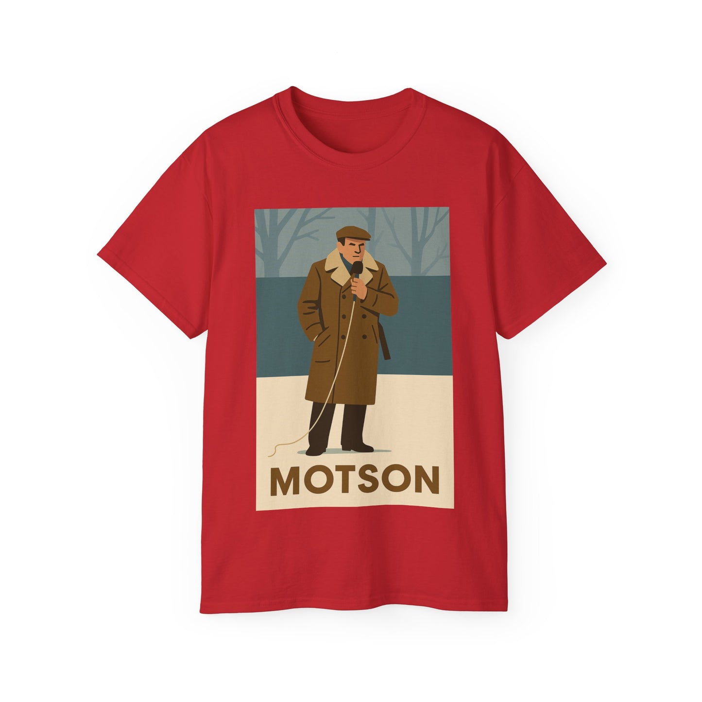John Motson In The Snow T-Shirt