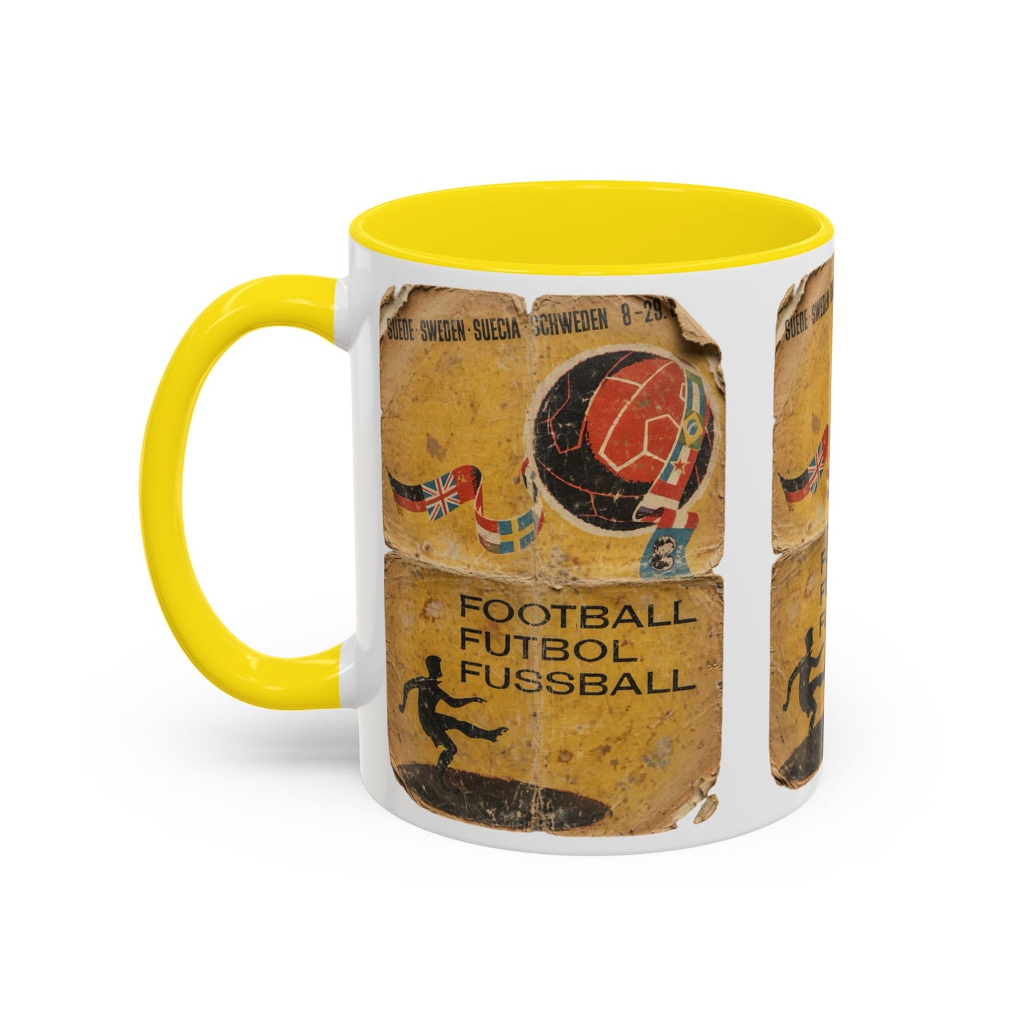 Sweden 58 World Cup Poster Coffee Mug (11, 15oz)
