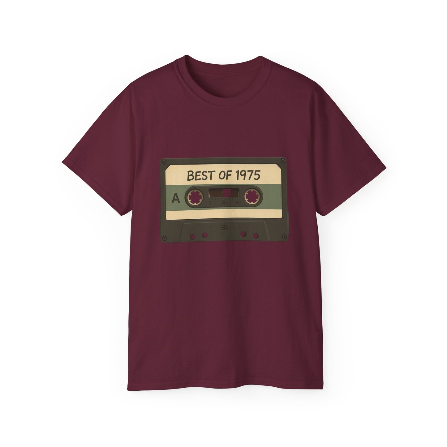 Retro Cassette Tape Best of 1975 T-Shirt