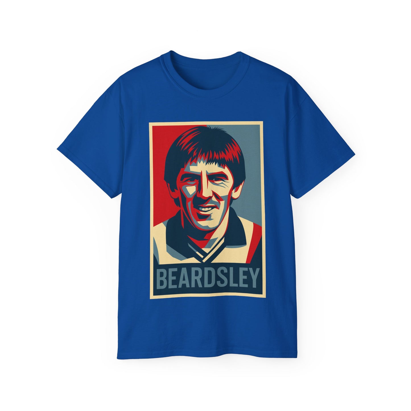 Peter Beardsley Hope Poster T-Shirt - Newcastle United
