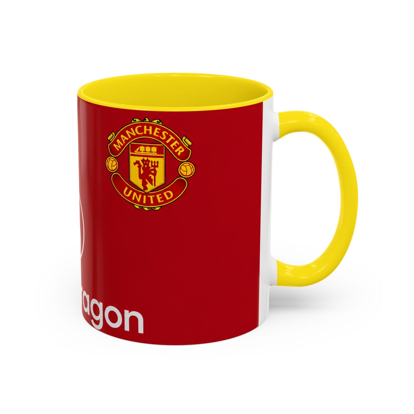 Manchester United Shirt Accent Coffee Mug (11, 15oz)