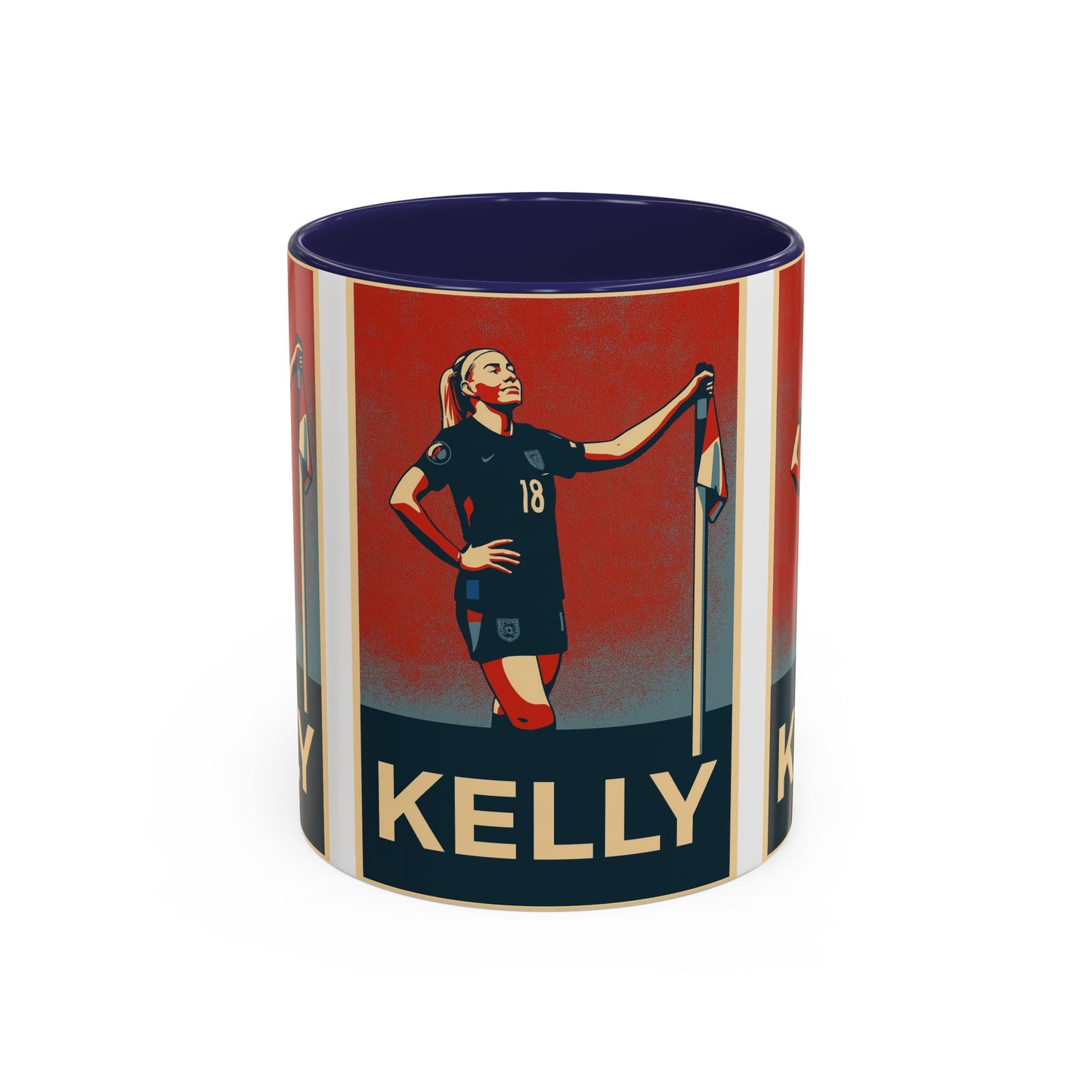 Chloe Kelly Corner Flag Mug England