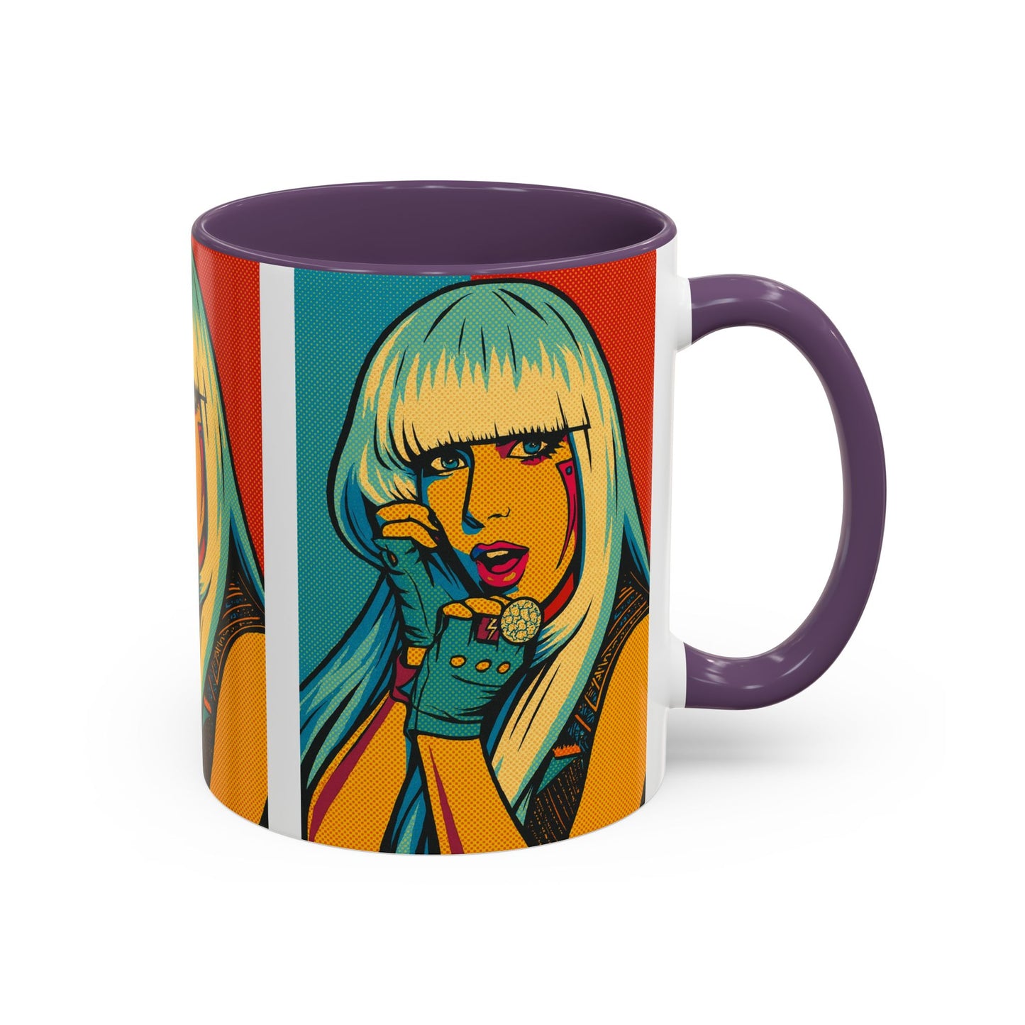 Lady G a g a Pop Art Mug