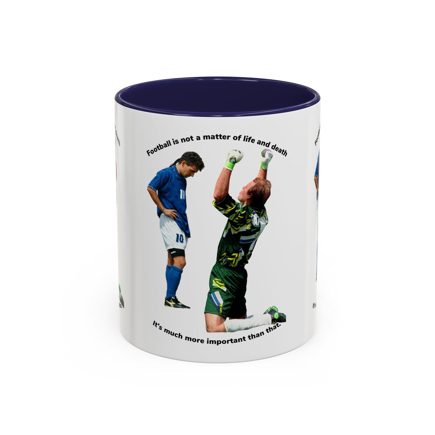 Roberto Baggio Football Life and Death Mug