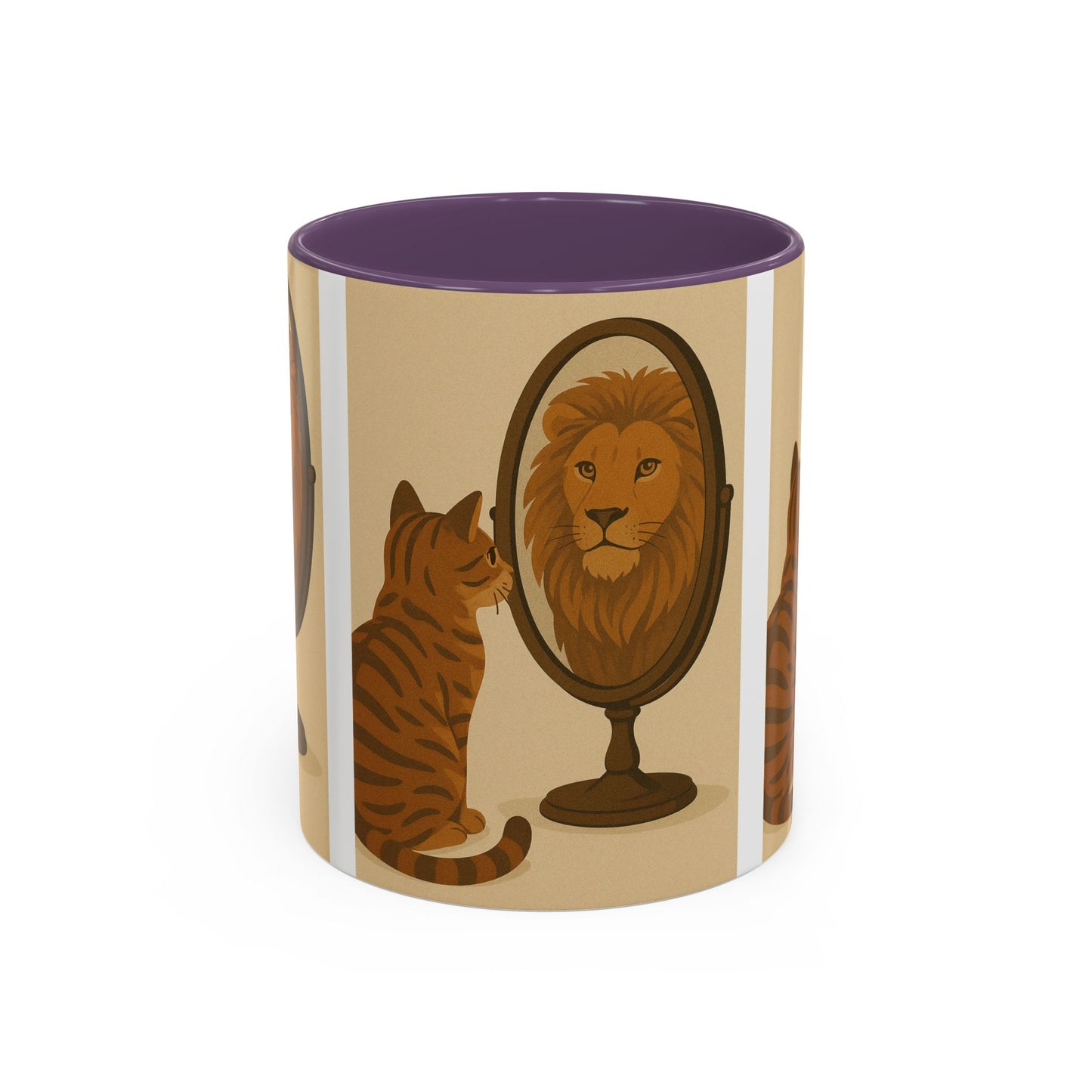 Cat and Lion Mug