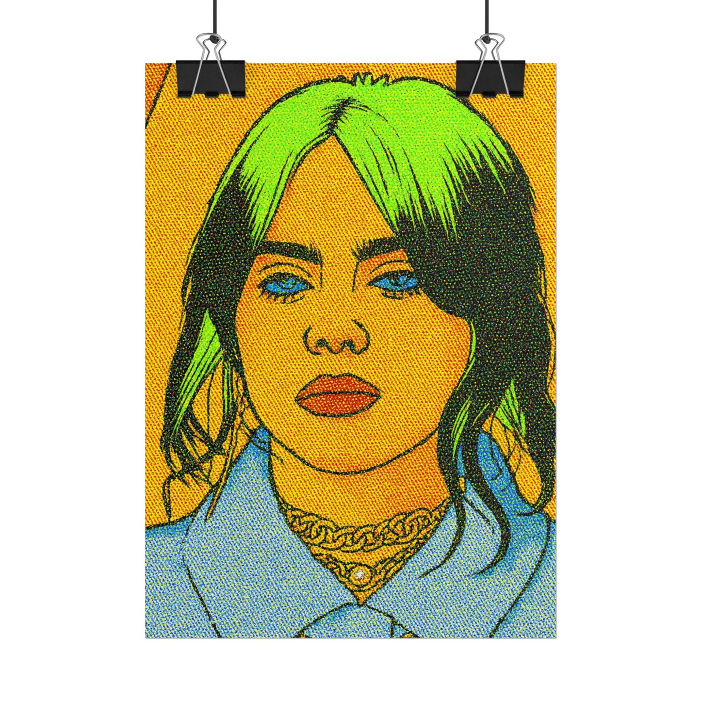 Billie Pop Art Poster