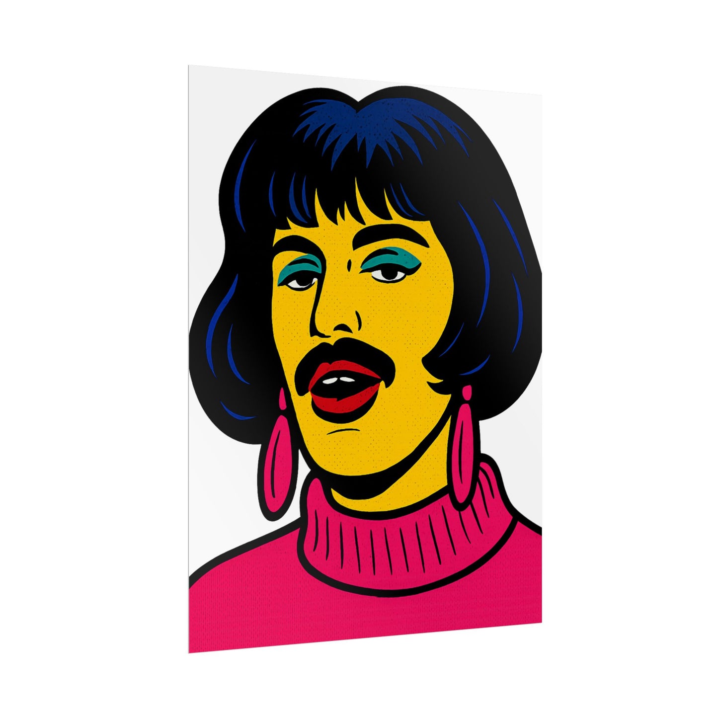 Mercury Pop Art I Want To Break Free Poster