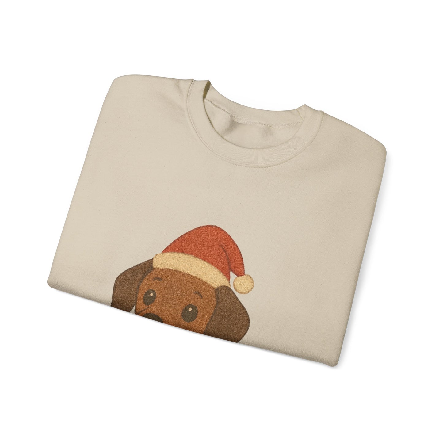 Christmas Dachshund Puppy Christmas Sweatshirt