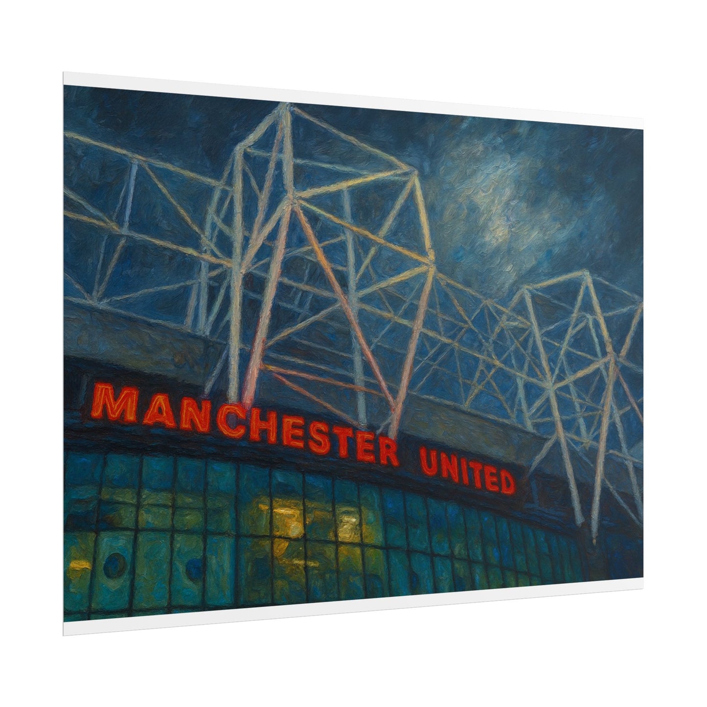 Manchester United Old Trafford Rolled Poster