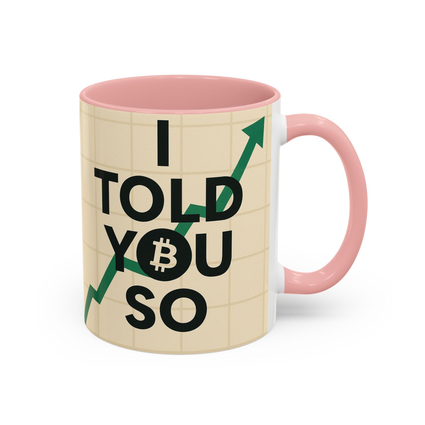 I Told You So Bitcoin Mug