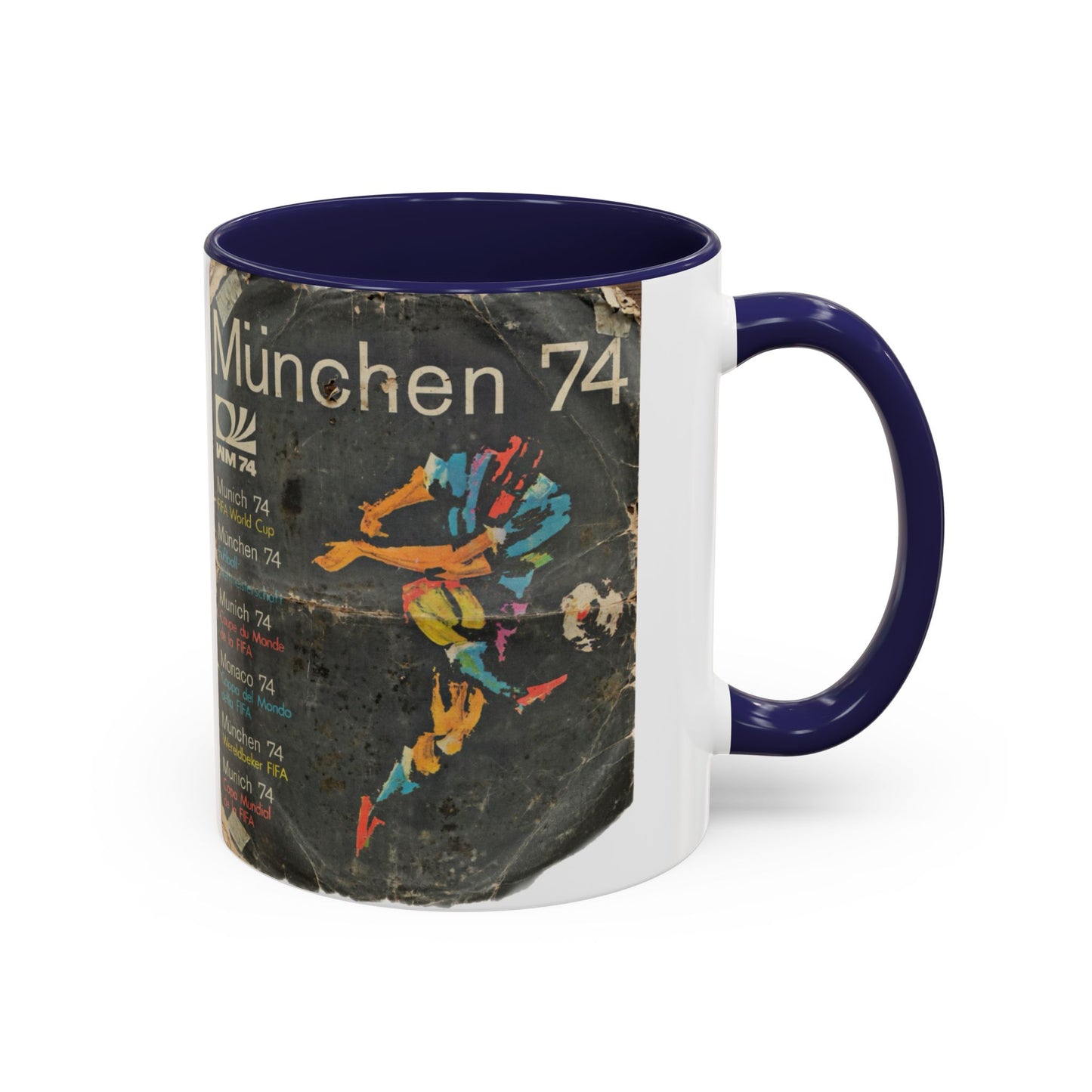 West Germany 1974 World Cup Poster Coffee Mug (11, 15oz)