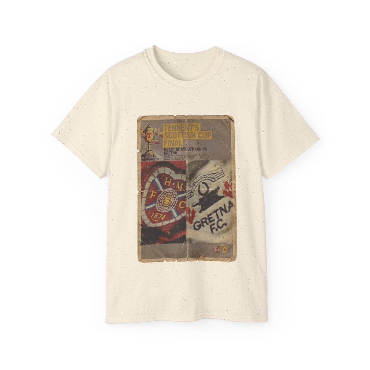 2006 Scottish Challenge Cup Final Hearts Gretna Unisex Ultra Cotton Tee