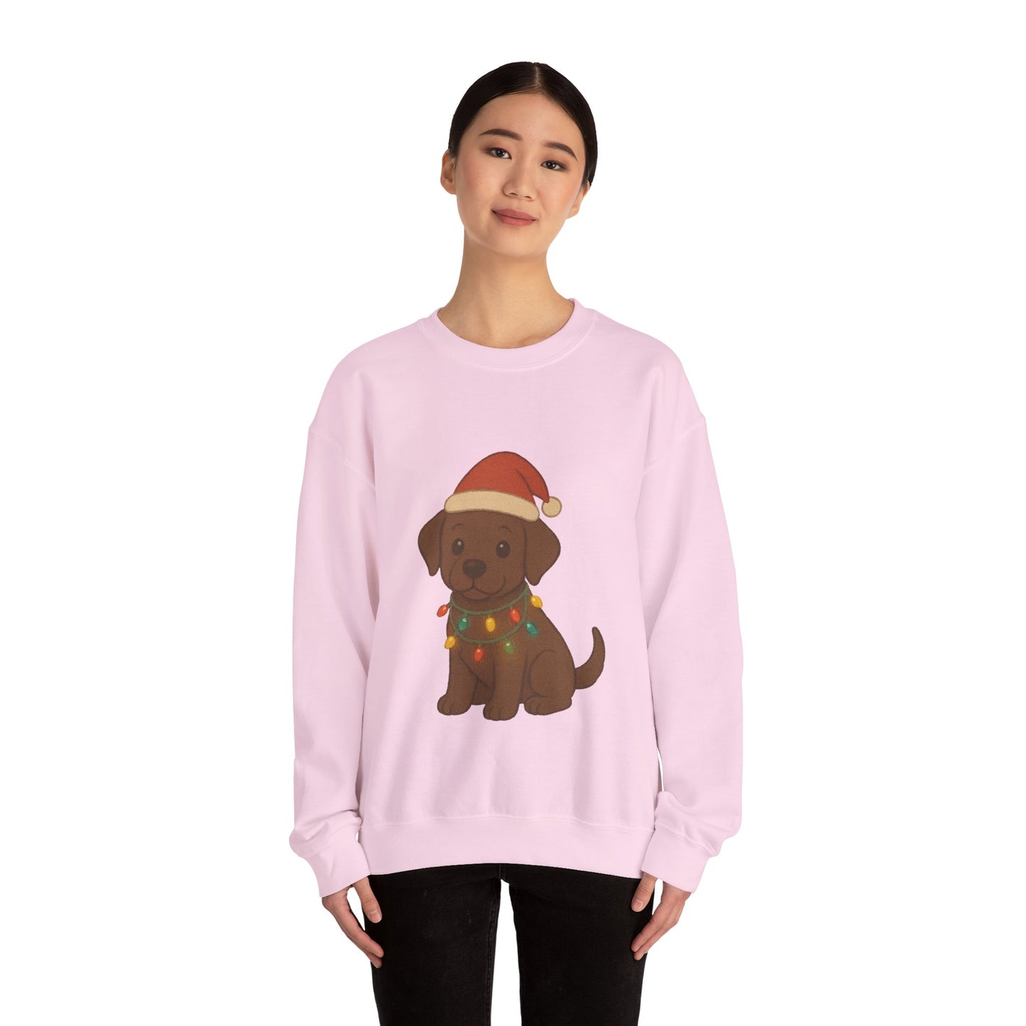 Christmas Chocolate Labrador Sweatshirt