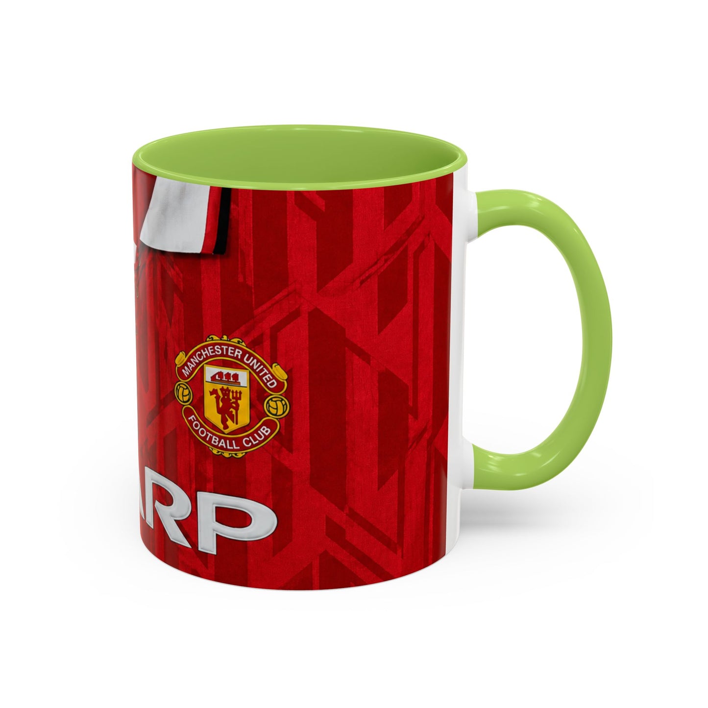 Manchester United 1992 - 94 Shirt Accent Coffee Mug (11, 15oz)