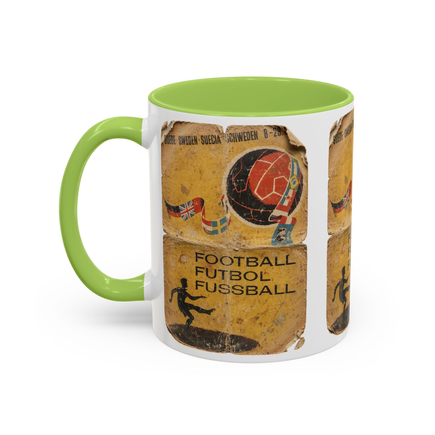 Sweden 58 World Cup Poster Coffee Mug (11, 15oz)
