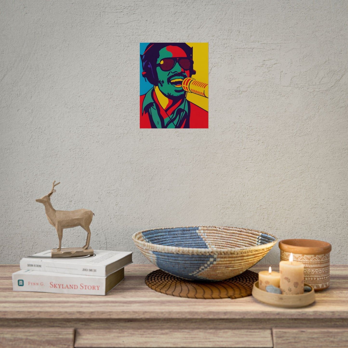 Stevie Wonder Pop Art Poster