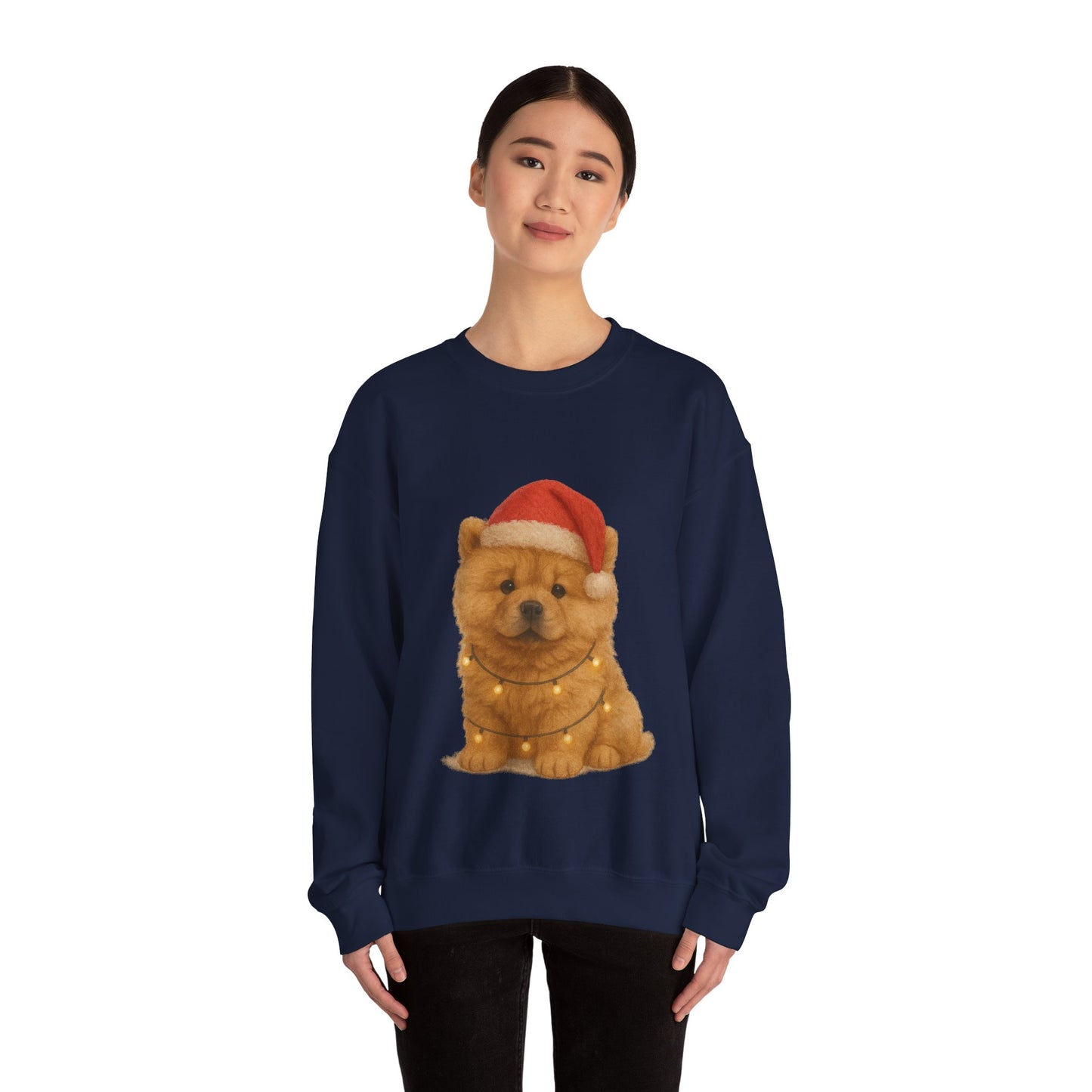 Chow Chow Puppy Christmas Jumper