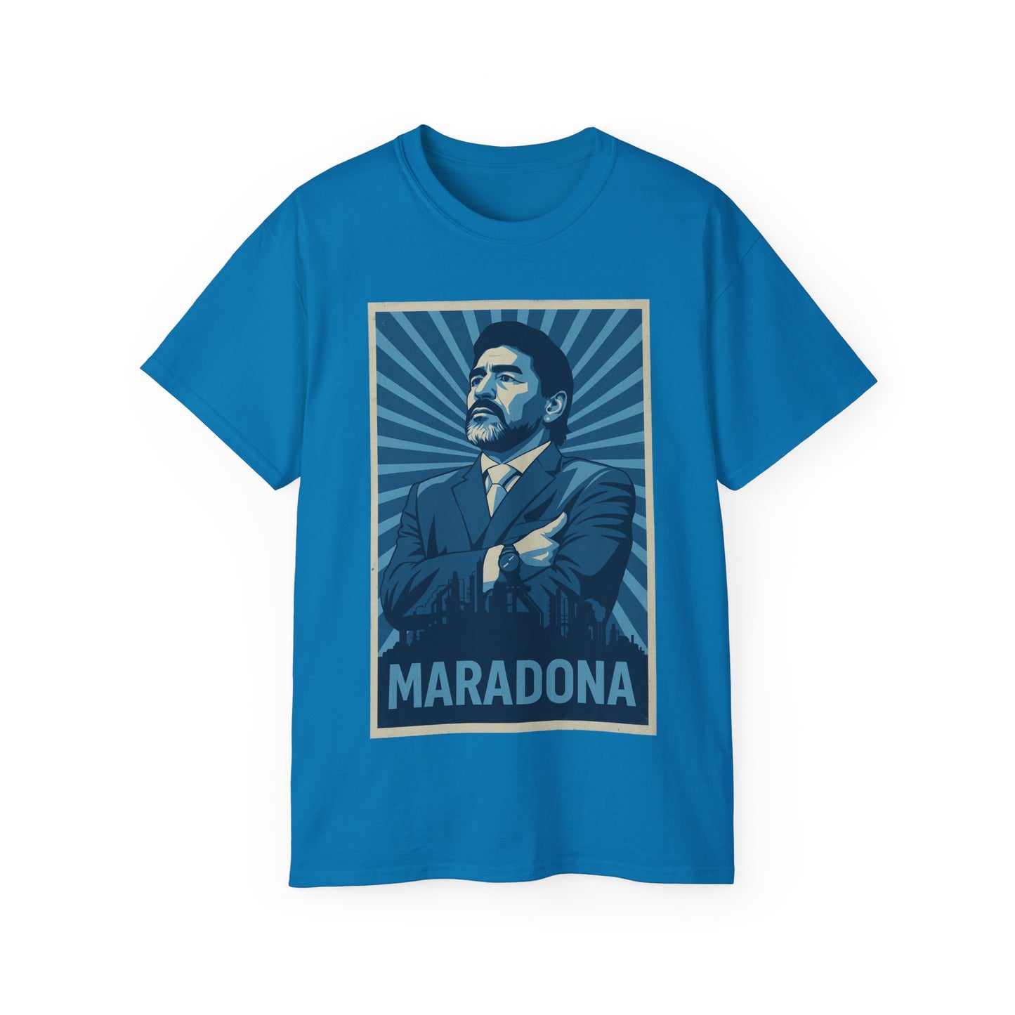 Maradona Propaganda Poster T-Shirt - Argentina