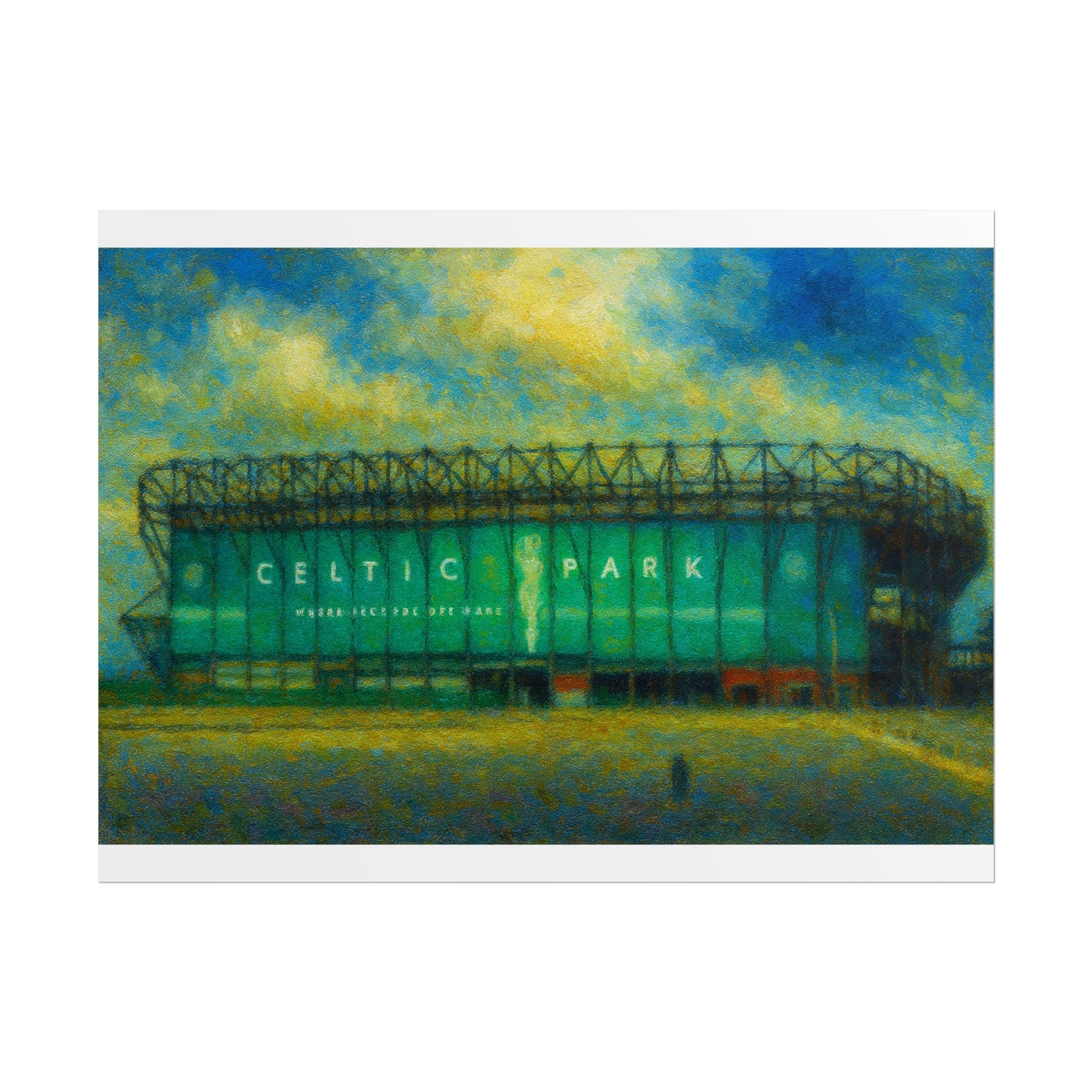 Celtic FC Celtic Park Art Print Poster