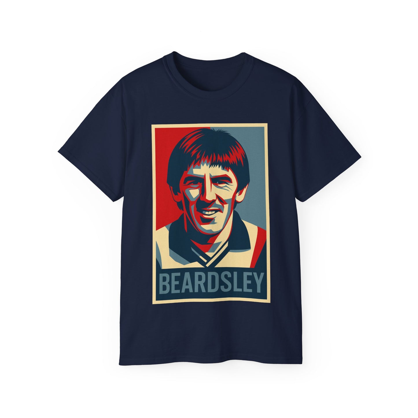 Peter Beardsley Hope Poster T-Shirt - Newcastle United
