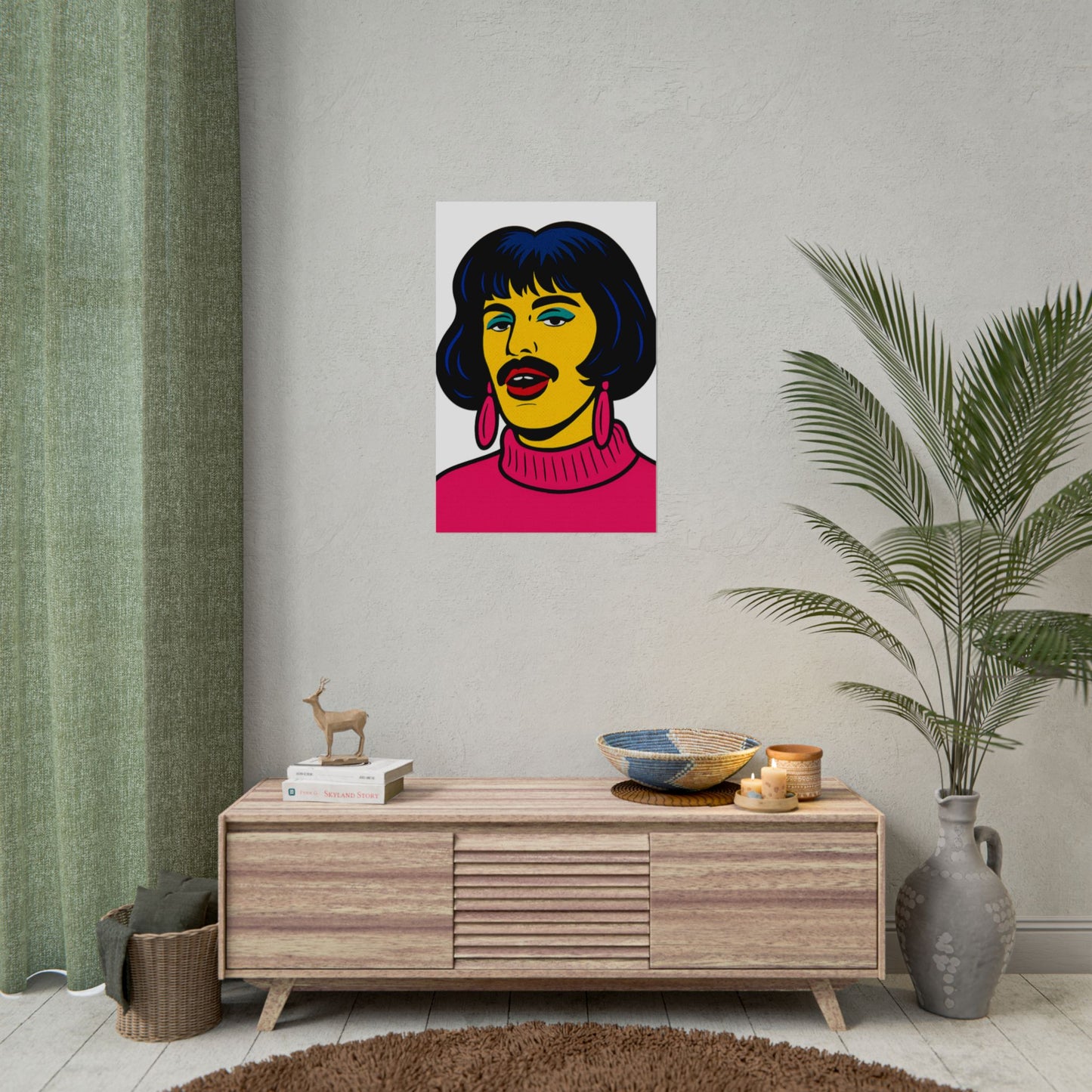 Mercury Pop Art I Want To Break Free Poster