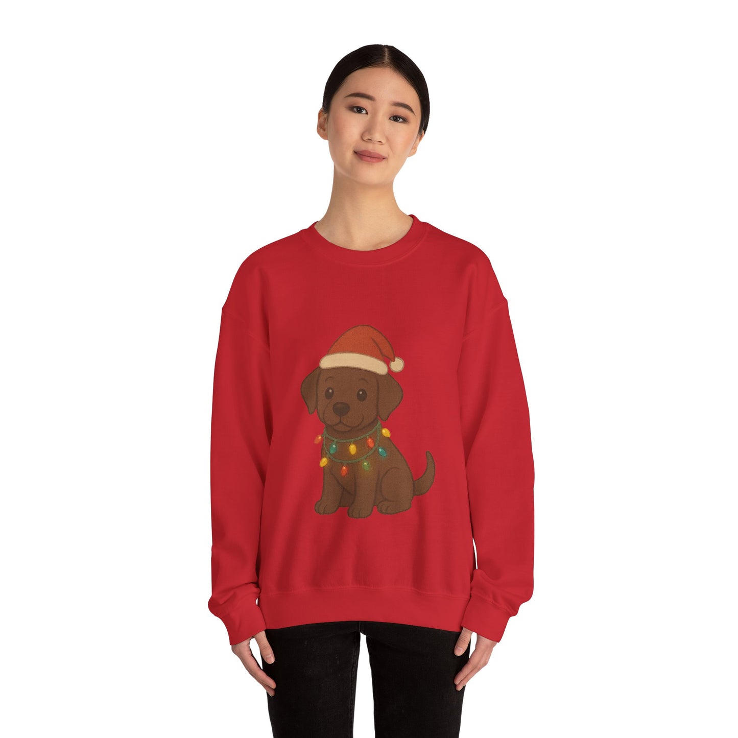 Christmas Chocolate Labrador Sweatshirt