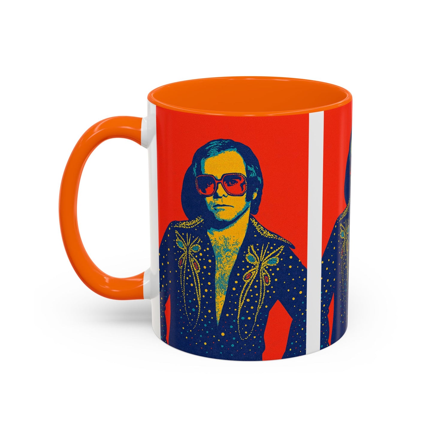 E. John Pop Art Mug
