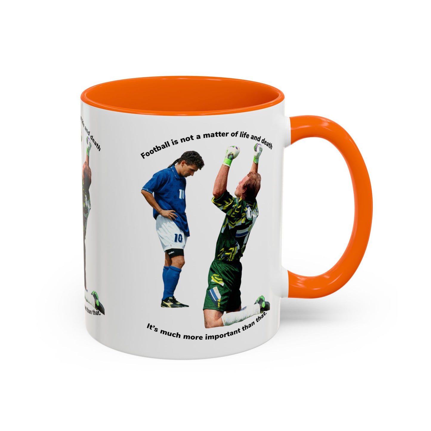 Roberto Baggio Football Life and Death Mug