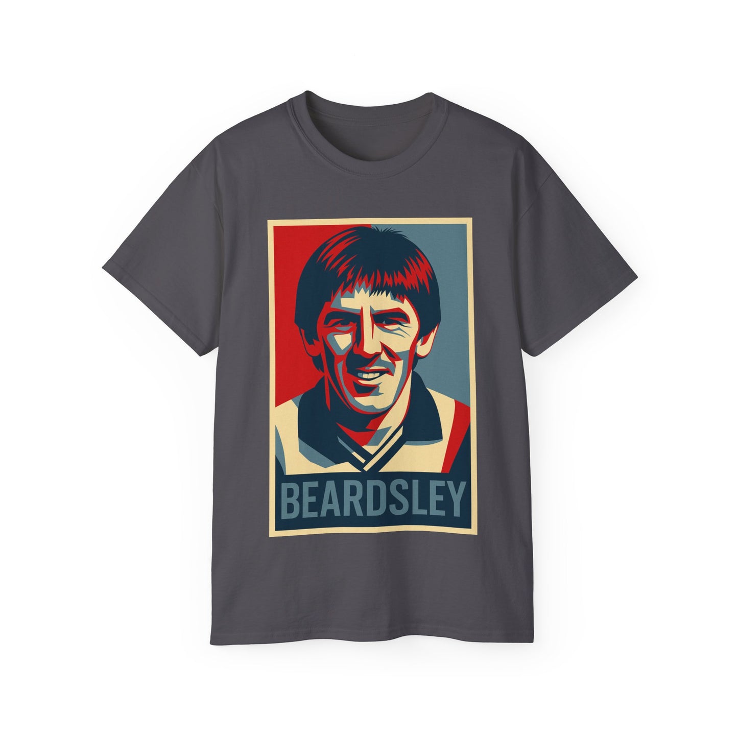 Peter Beardsley Hope Poster T-Shirt - Newcastle United