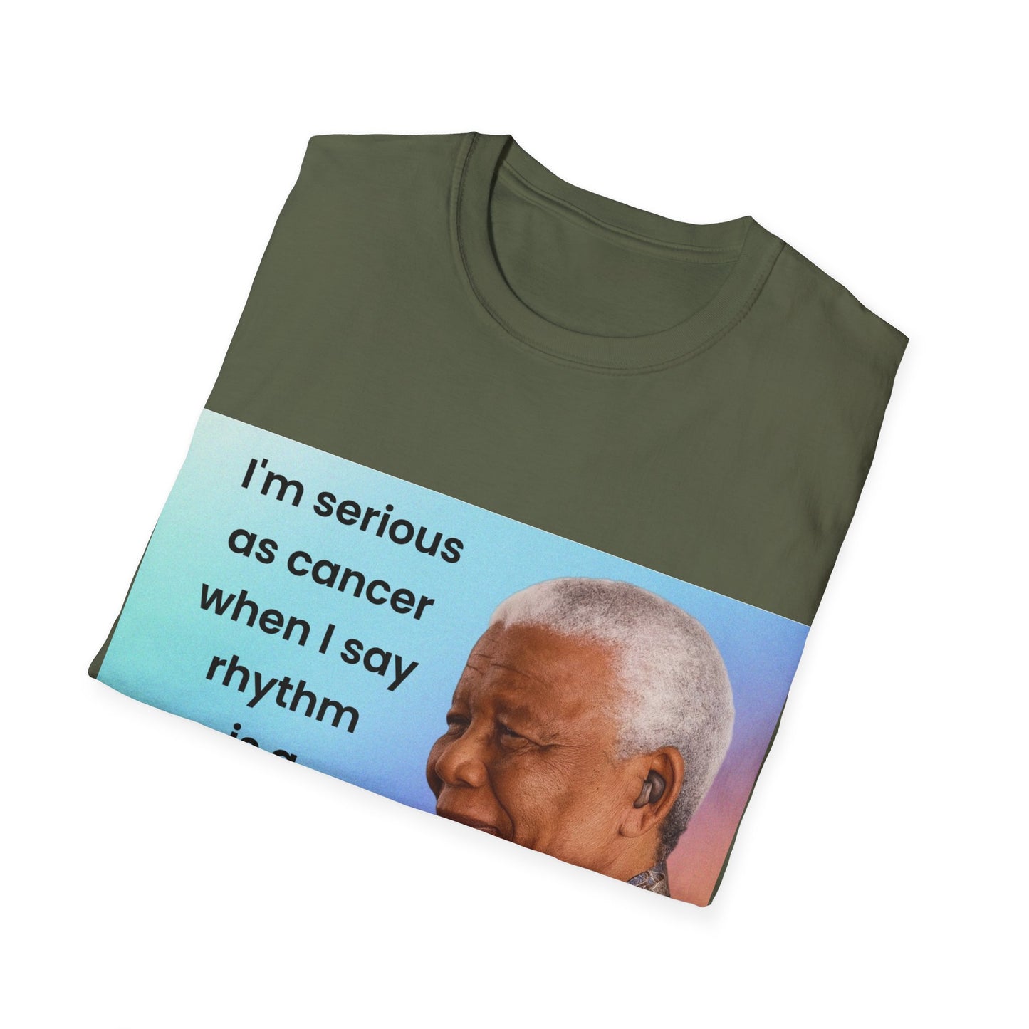 Nelson Mandela Rhythm Is A Dancer Quote T-Shirt