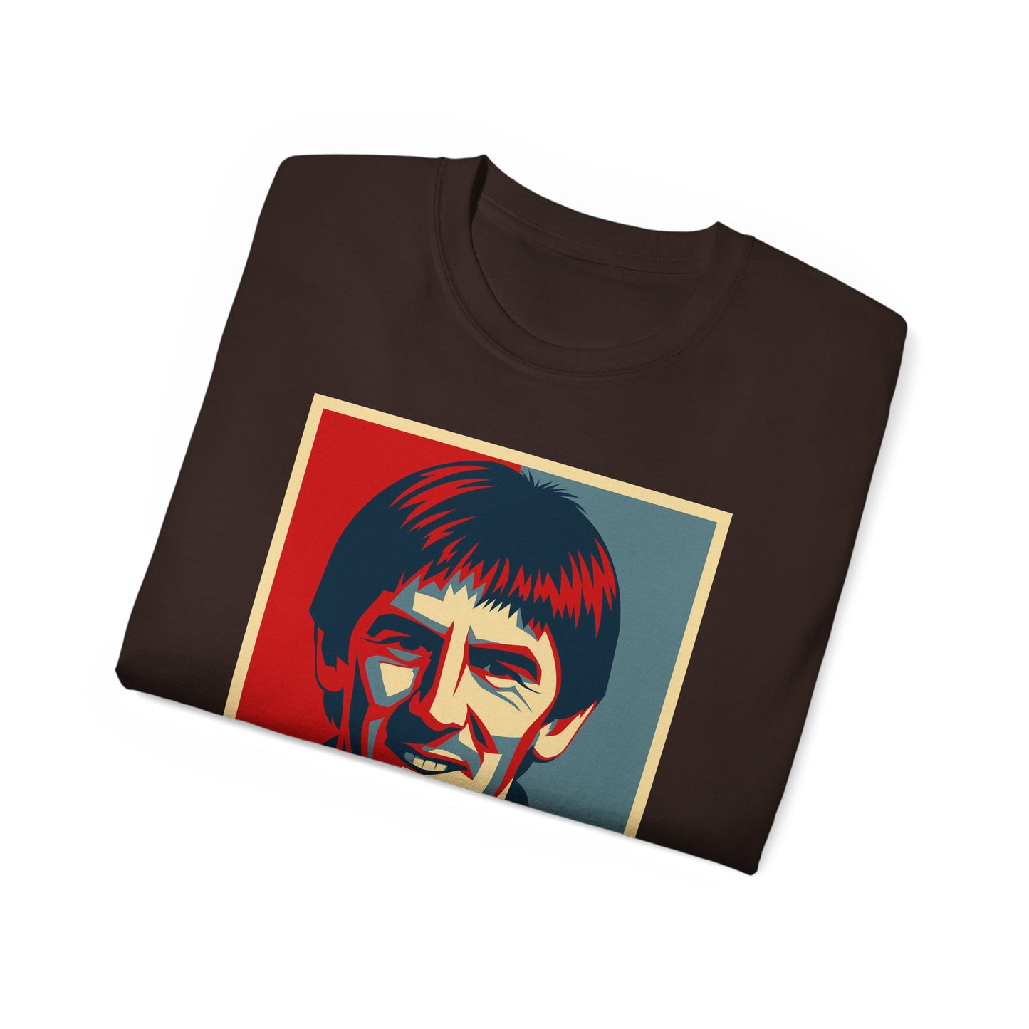 Peter Beardsley Hope Poster T-Shirt - Newcastle United